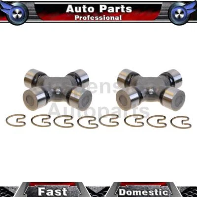 Front Rear Universal Joint Fits Ford E-350 Super Duty 6.0L 2013 2012 2011 2010 - Image 1 of 3