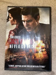 Jack Reacher: Never Go Back (DVD, 2017) Brand New Sealed - Imagen 1 de 2