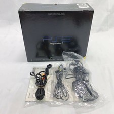 SONY PS2 SCPH-50000 Midnight Black Japan PlayStation 2 Import Console US Seller