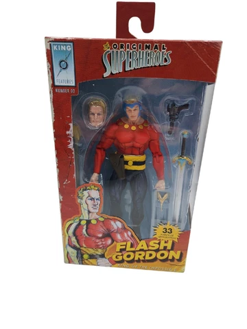 NECA King Features #02 The Original Superheroes Flash Gordon New Sealed Box Cover