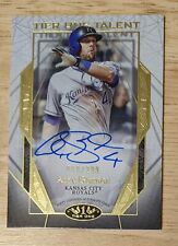 2022 Topps Tier One 'Tier One Talent' ALEX GORDON on-card auto /299 Royals