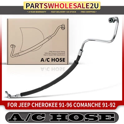 Manguera de aire acondicionado para Jeep Cherokee 1991 1992 1993-1996 Comanche 1991-92 4,0 L HA10051C Foto 1 de 4