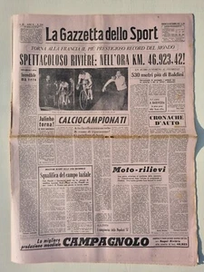 Scottish Mountaineering Screen Sport 19 September 1957 Roger Riviere Record Map - Picture 1 of 1