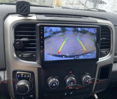 For 2019-2024 Dodge RAM 1500 Classic Carplay Android 14 Rotated Stereo Radio GPS - Image 1 of 4