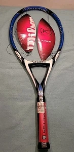 Raqueta de tenis Wilson K Factor K Four Arophite negra 4 3/8", 105 pulgadas cuadradas - Imagen 1 de 18