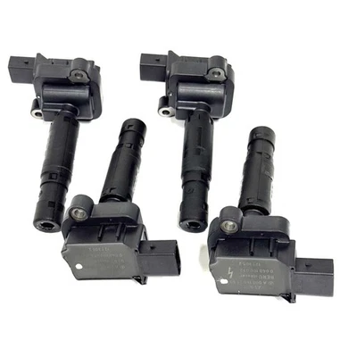 Juego de 4 bobinas de encendido del motor W204 Mercedes 12-15 C250 SLK250 OEM 26K Foto 1 de 4