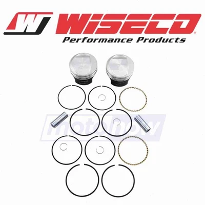 Wiseco Tracker Series Piston Kit for 1995-1998 Harley Davidson FXD Dyna dc Foto 1 de 4