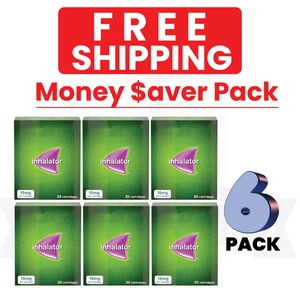 6 x NICORETTE-Inhalator 15mg 20CT - Picture 1 of 3