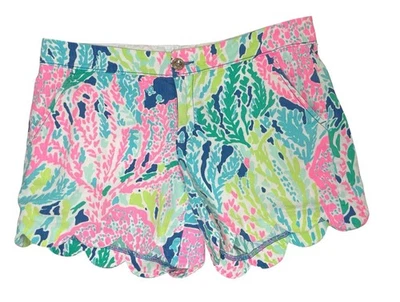 Pantalones cortos Lilly Pulitzer para mujer, pantalones cortos The Buttercup - talla 2 Foto 1 de 4