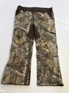 Realtree Men’s Camo Pants Scent Control Fleece Hunting ColdGear Size 2XL 44x32 - Picture 1 of 15