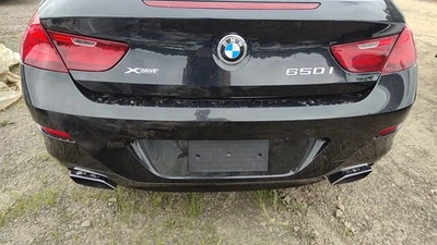 13 BMW 650I Rear Bumper Black Sapphire Metallic475 - Image 1 of 3