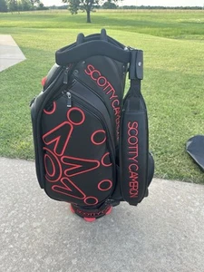 Scotty Cameron 2016 Circle T For Tour Use Only Staff Cart Bag Red Supercar New - Picture 1 of 8