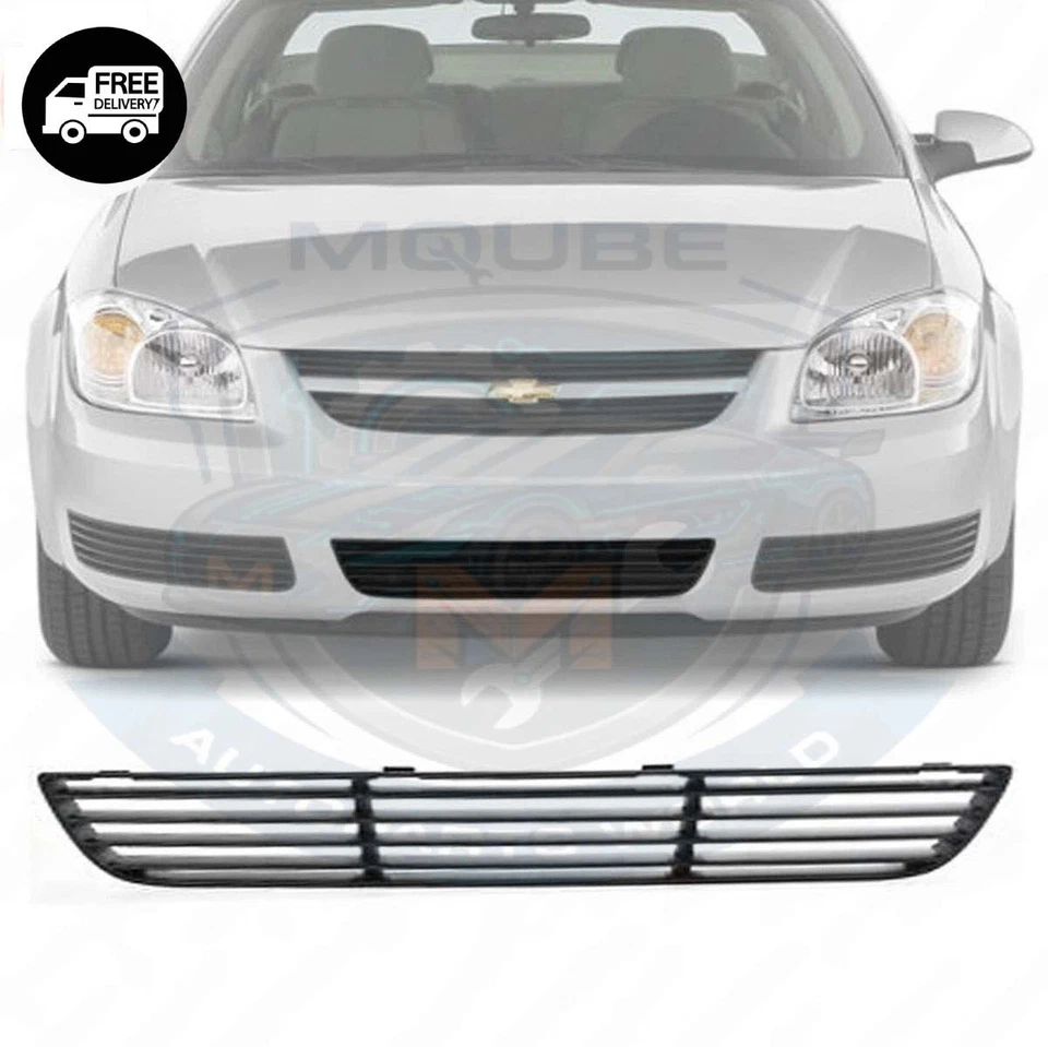 New 2005-2010 Front Bumper Grille Gray Chevrolet Cobalt 2007-09 Pontiac G5 Foto 1 de 1