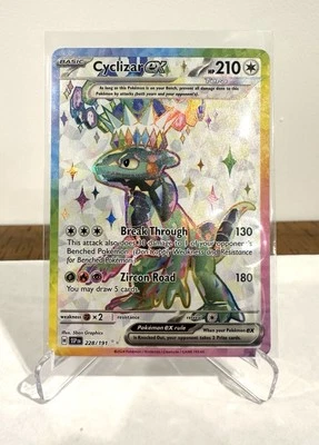 Cyclizar ex 228/191 Ultra Rare Full Art - Pokémon Surging Sparks SV08 - Image 1 of 2