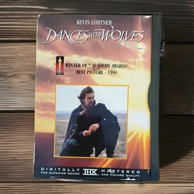 Dances with Wolves (Widescreen Edition) DVD 1990 Snapcase Kevin Costner VGC  - Image 1 of 4