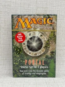 Magic the Gathering Portal Starter Set para 2 jugadores sellado de fábrica 1997 Magic The Gathering Portal - Imagen 1 de 7