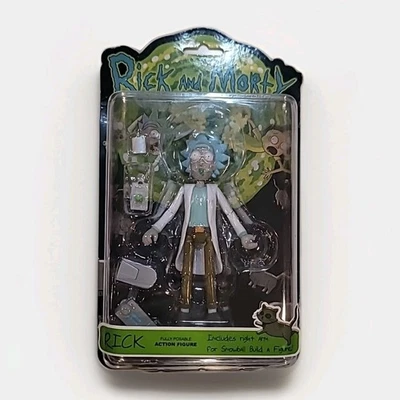 Funko Articulated Rick and Morty "Rick" 5 inch Action Figure Brand New - Image 1 of 2