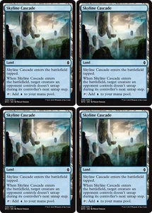 MTG - 4x SKYLINE CASCADE - Battle for Zendikar (C) - Picture 1 of 1