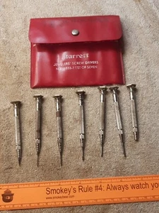 Starrett No. S 555-7 Jewelers Screw Drivers - Picture 1 of 9