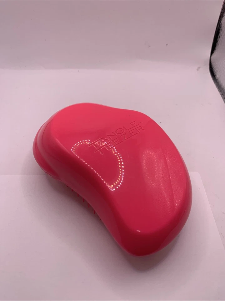 Cepillo desenredante original Tangle Teezer, cepillo para cabello seco y húmedo para rosa grueso Foto 1 de 3