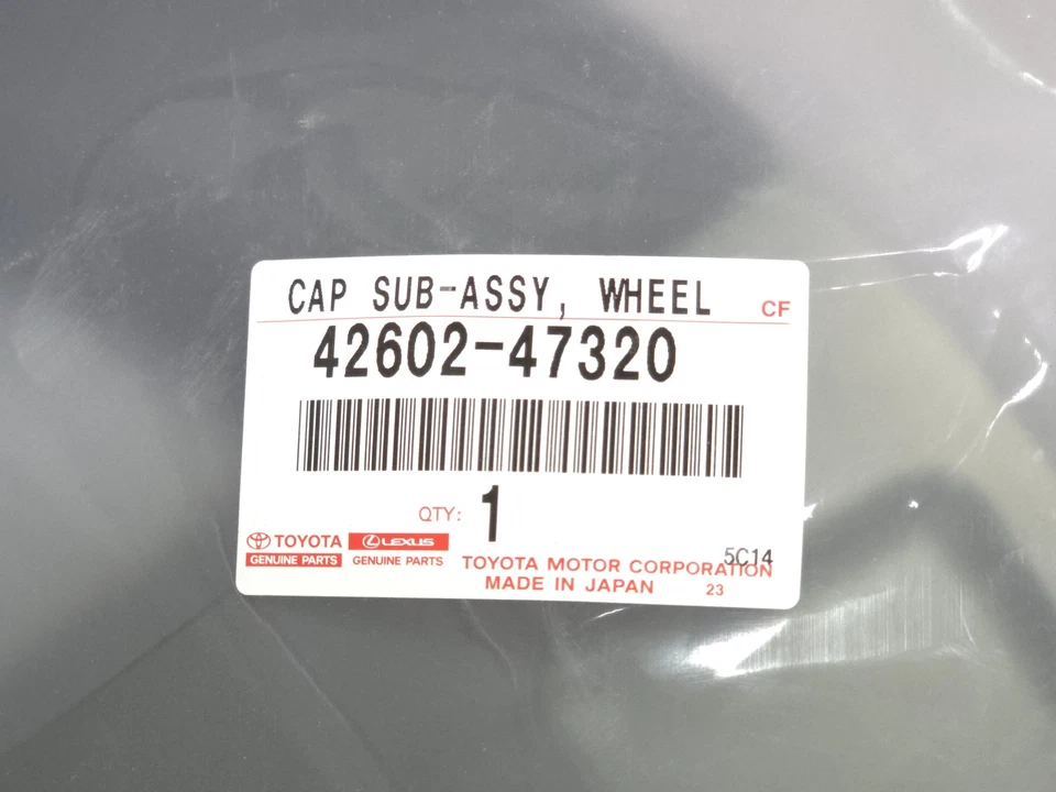 Genuine OEM Toyota 42602-47320 Wheel Cover Hub Cap 2023-2025 Prius - Image 1 of 1