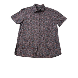 Perry Ellis Herren Blumendruck Kurzarm Button Down Hemd Medium - Bild 1 von 7