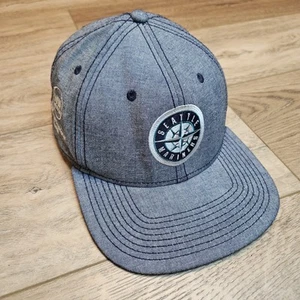 seattle mariners Baseball Embroidered Compass Gray hat snapback cap - Picture 1 of 9