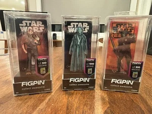 SDCC 2024 FIGPIN STAR WARS ANAKIN, JAR-JAR, FIFTH BROTHER SET - Picture 1 of 5