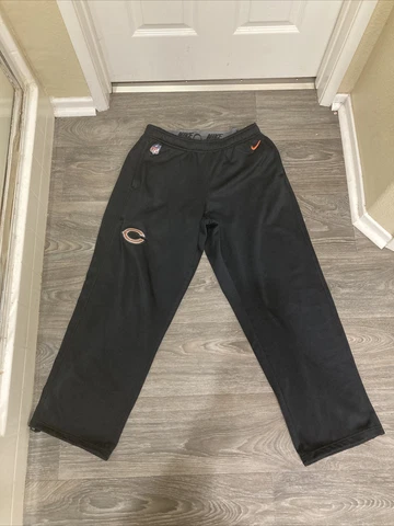 Nike Therma-Fit NFL On Field Chicago Bears Black Sweatpants Mens Size L Cover