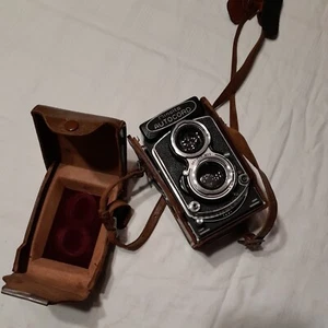 MINOLTA AUTOCORD RA TLR CAMERA, Serial no. 360448,Minolta Rokkor 75mm f/3.5 lens - Bild 1 von 3