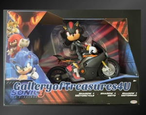 Figura de acción Sonic 3 Shadow Motorcycle 5" Sonic the Hedgehog Jakks Pacific - Imagen 1 de 2