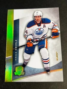 12-13 UD The Cup ARTIST PROOF BLANK BACK Gold Spectrum Jordan Eberle Oilers - Picture 1 of 2