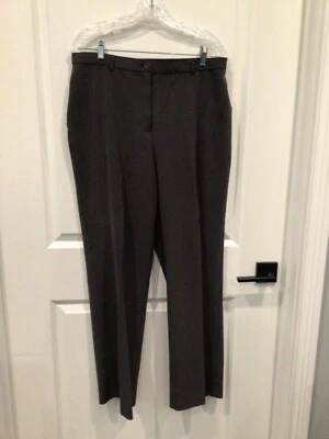 NWOT East 5th gray dress pants women’s 14 buttons zipper front secretly slender - Image 1 of 3