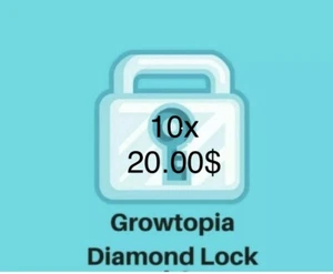 (CHEAP) Diamond Lock x10 - Growtopia - Picture 1 of 2