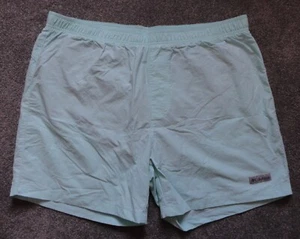 Columbia Rapid Creek Light Teal Nylon Swim Shorts w/Mesh Lining Mens Size XL - Picture 1 of 2