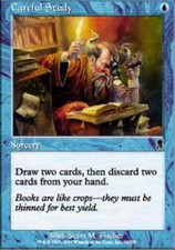 4x Light Play, English Regular Careful Study Odyssey magicmtg