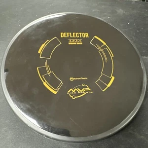 NEW MVP Neutron Deflector Black on Black Disc Golf Overstable Midrange 175G Rare - Picture 1 of 3