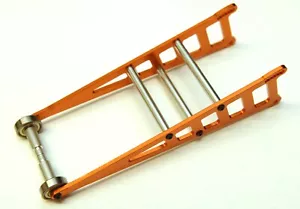 STRC ORANGE 3678WO Wheelie Bar ALUMINUM ADJUSTABLE Traxxas RUSTLER BANDIT SLASH - Picture 1 of 1