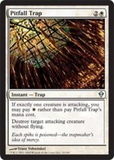 1x Pitfall Trap - Foil NM, English MTG Zendikar