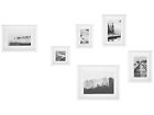 Fotos 6er Set mit weien MDF Rahmen Acrylglas Landschaftsmotiv Collage Ziniare