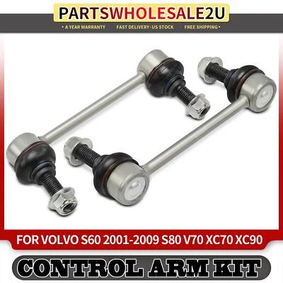 2x Rear LH & RH Sway Bar End Link for Volvo S60 2001 2002-2009 S80 V70 XC70 XC90 - Image 1 of 4