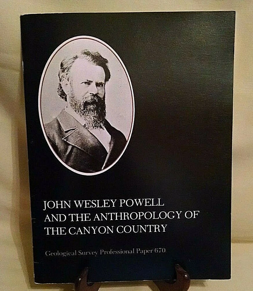 JOHN WESLEY POWELL ANTHROPOLOGY CANYON COUNTRY FOWLER EULER 1981 KAIBAB PAIUTE* - Image 1 of 4