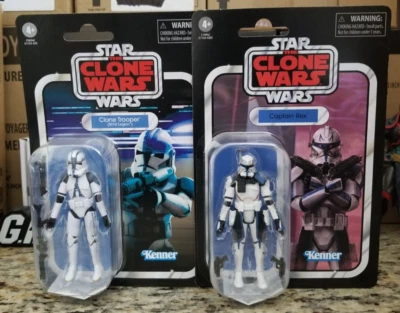 Hasbro Star Wars TVC Pacote Combinado de Colecionador Capitão Rex e 501º ARC Trooper - Imagem 1 de 3
