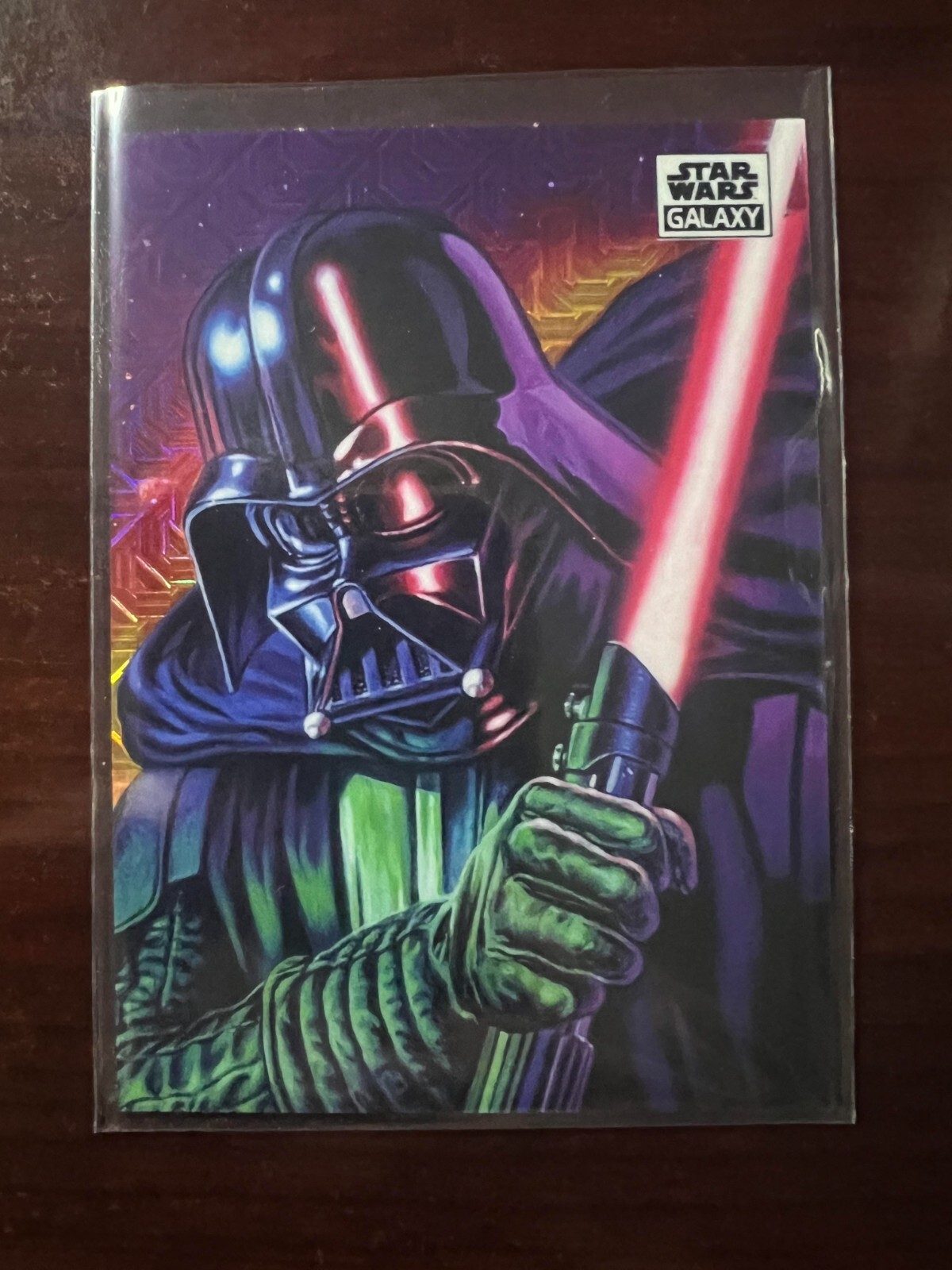 2021 Topps Star Wars Galaxy Chrome Mojo The Darkest Lord 21/50