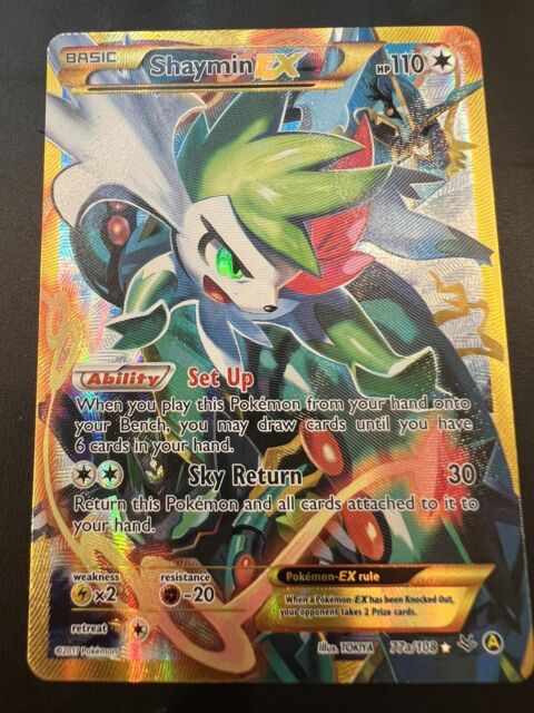 Shaymin Ex Full Art Super Raro - Céus Estrondosos(português)