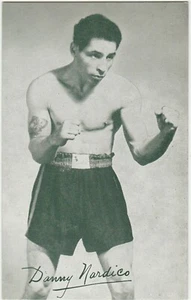 DANNY NARDICO BOXER EXHIBIT SUPPLY CO. PENNY ARCADE CARD 1949-1956 - Picture 1 of 2