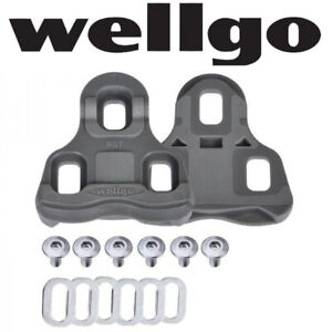 Wellgo RC-7 Keo Look Cleats Road Bike Pedal 6 or 9 deg Float