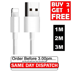USB Charger & Data Sync Cable Lead For Apple iPhone 14 13 12 PRO MAX  8 X 11 XR