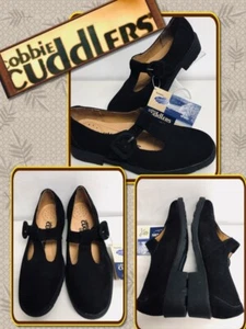 COBBIE CUDDLERS NEW 5.5 NARROW Dream Air COMFORT Suede LEATHER Mary Jane 699105 - Picture 1 of 12