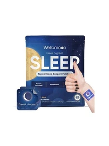 Wellamoon Sleep Support Patches 28 Patches NEW SEALED-Exp 9/17/26 - Picture 1 of 10